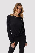 Load image into Gallery viewer, Amelia Twist Front Long Sleeve Tee
