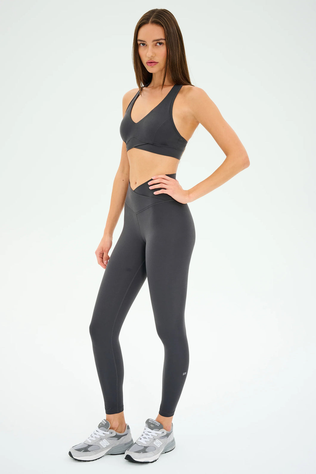 Mia Rigor 7/8 Legging Graphite