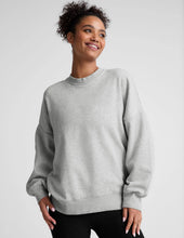 Load image into Gallery viewer, LuxeFleece Oversized Sweatshirt Light Grey
