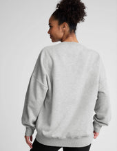 Load image into Gallery viewer, LuxeFleece Oversized Sweatshirt Light Grey
