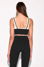 Load image into Gallery viewer, Gemini Longline Bra Black
