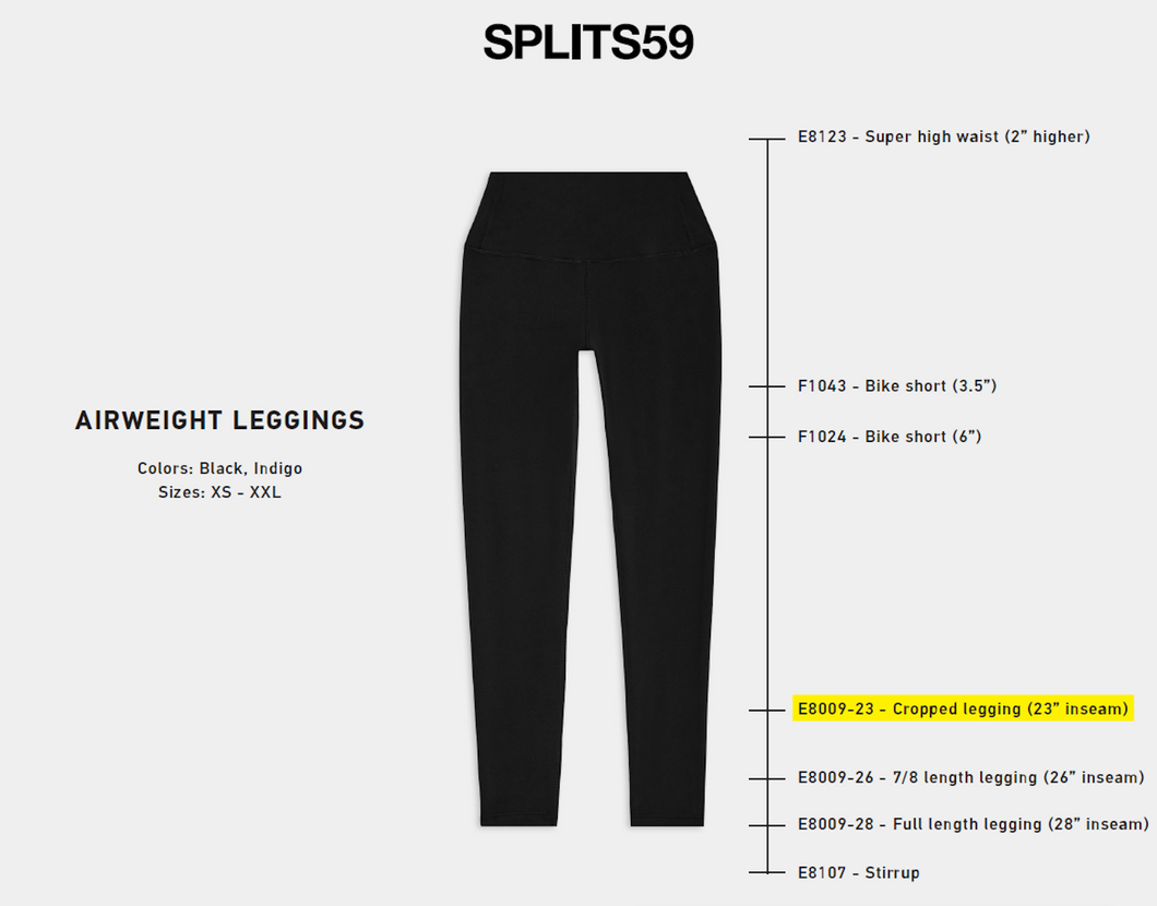 Airweight High Waist Cropped Legging 23