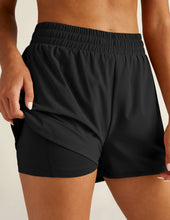 Load image into Gallery viewer, Stretch In Stride Lined Short Black
