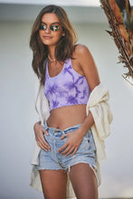 Load image into Gallery viewer, Amor Crop Tank Violet
