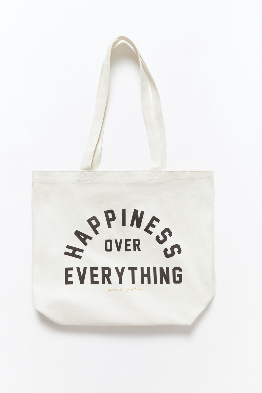 Happiness Canvas Tote